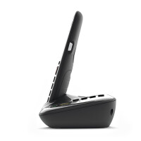 Gigaset E720A - Schnurlostelefon - Anrufbeantworter mit Rufnummernanzeige - ECO DECT\GAP - Schwarz