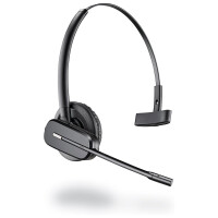 Plantronics Poly DECT Headset CS540 + Handhörerlifter HL-10, Schwarz