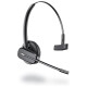 Plantronics Poly DECT Headset CS540 + Handhörerlifter HL-10, Schwarz