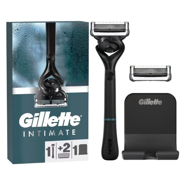 Gillette Intimate Rasierer + 2 Klingen